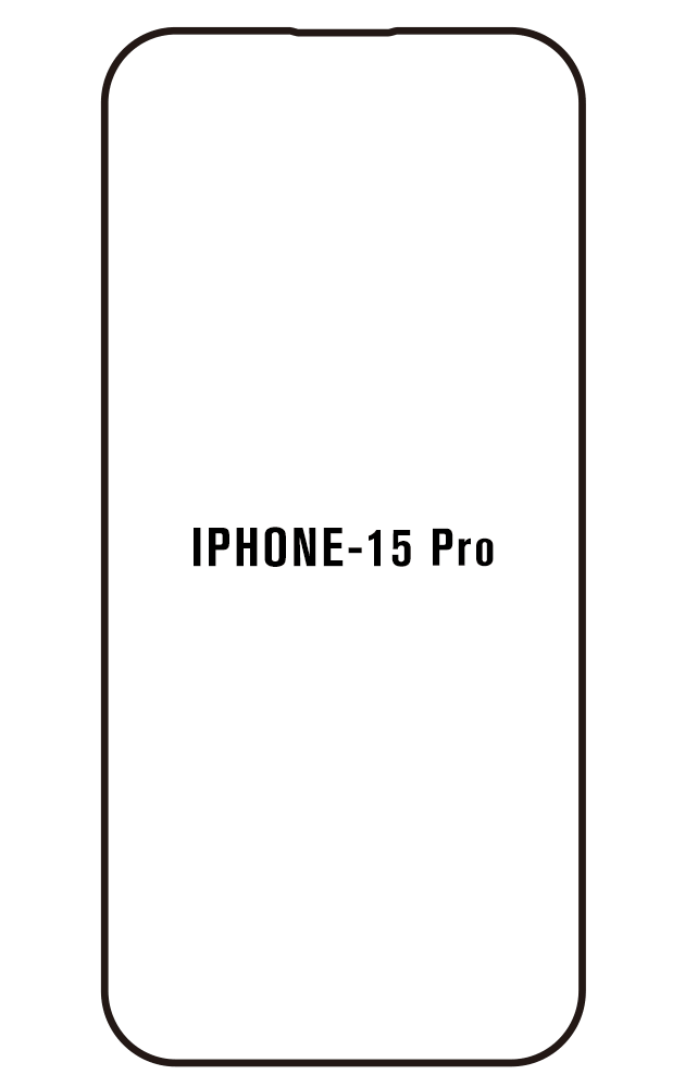 Film hydrogel iPhone 15 Pro