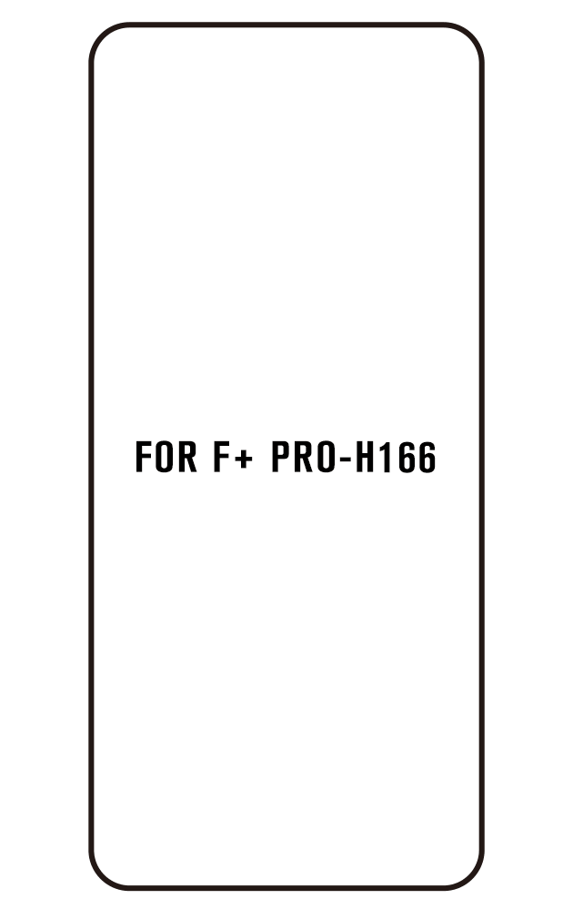 Film hydrogel F+pro H166