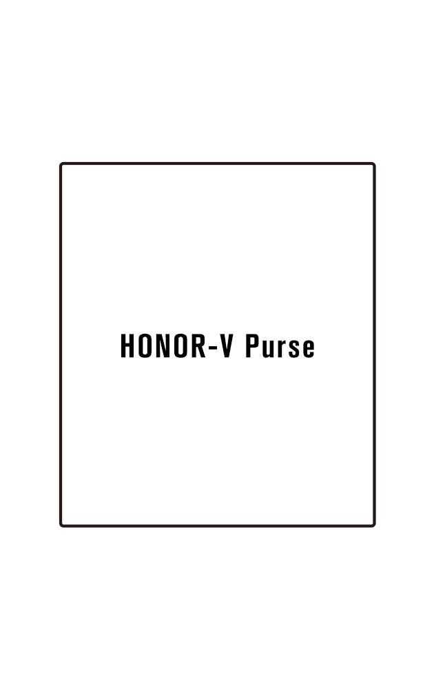 Film hydrogel Honor V Purse
