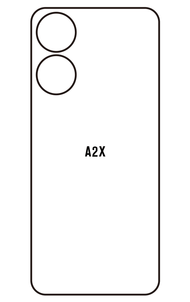 Film hydrogel Oppo A2x