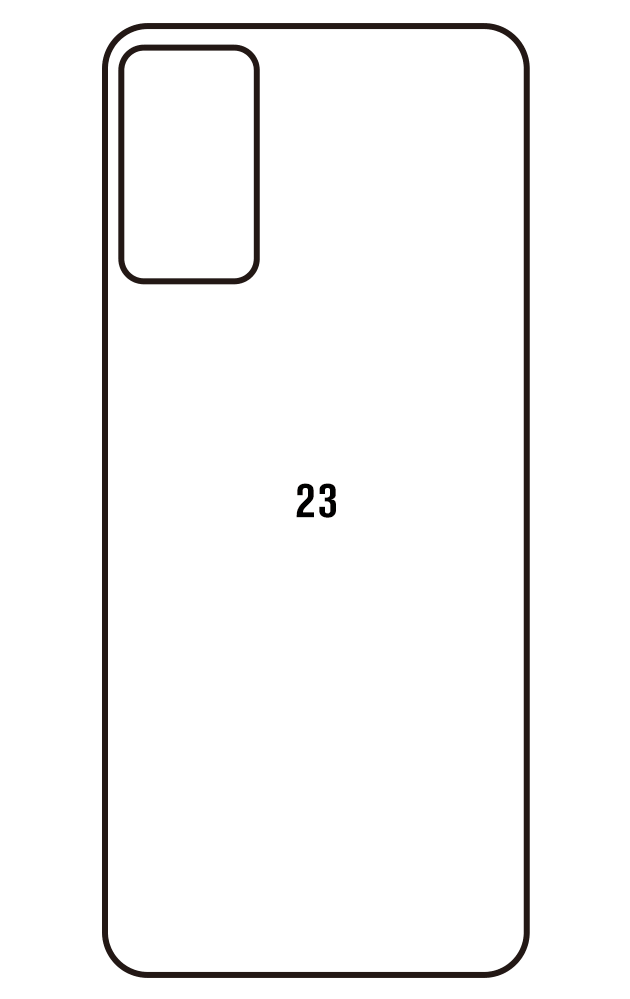 Film hydrogel General Mobile (GM) GM 23