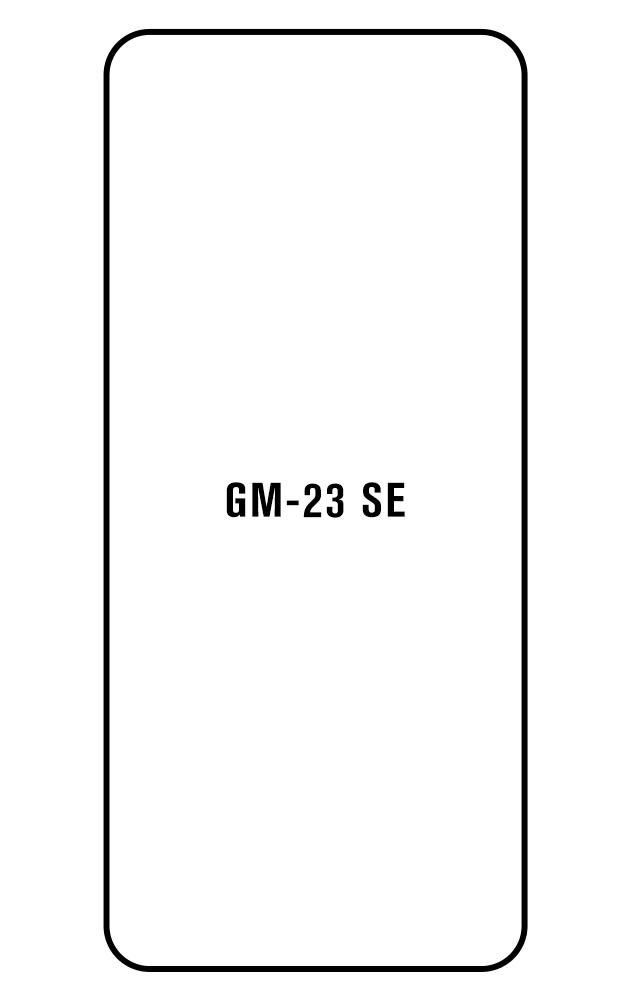 Film hydrogel General Mobile (GM) GM 23 SE