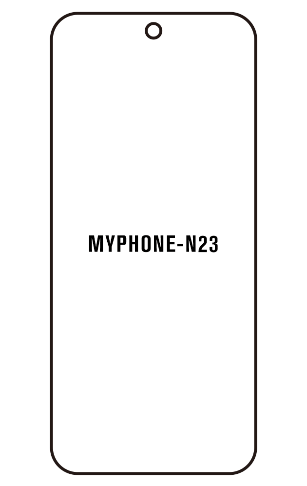 Film hydrogel myPhone N23 5G