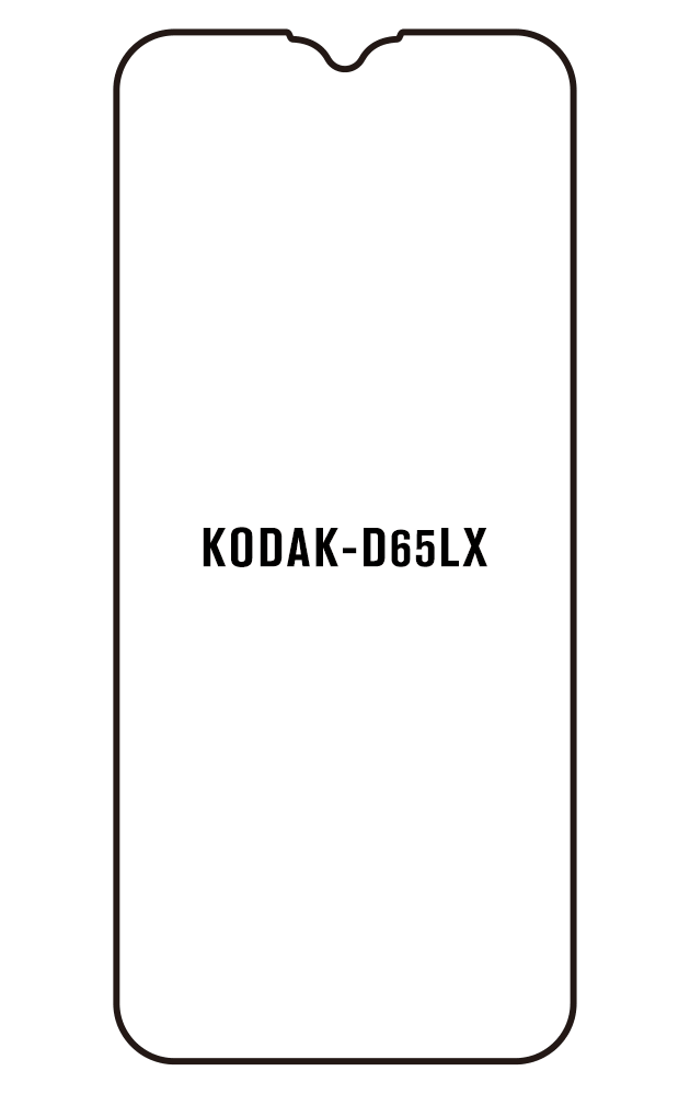 Film hydrogel KODAK D65LX