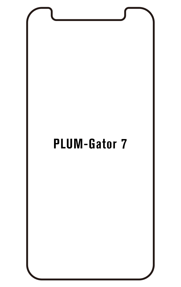 Film hydrogel Plum Gator 7