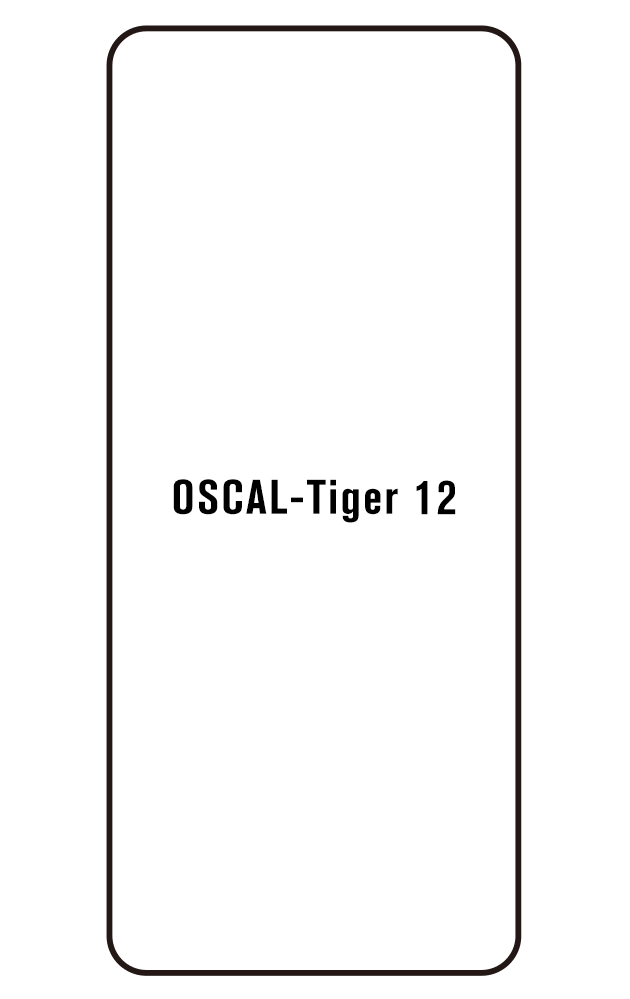 Film hydrogel Oscal Tiger 12