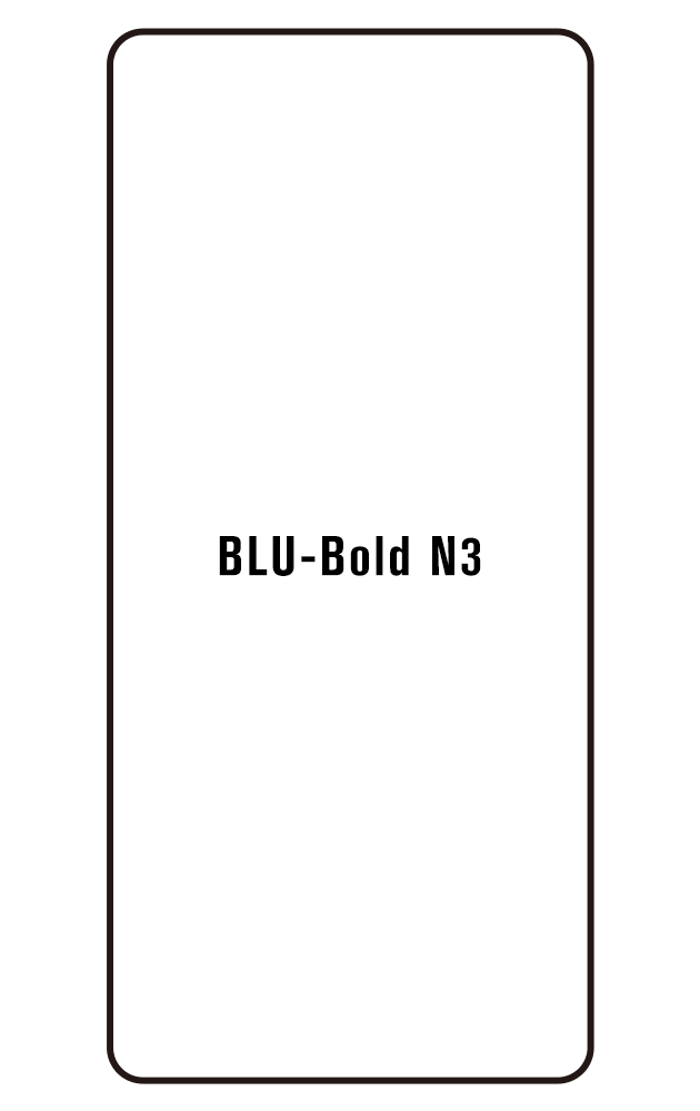 Film hydrogel BLU Bold N3