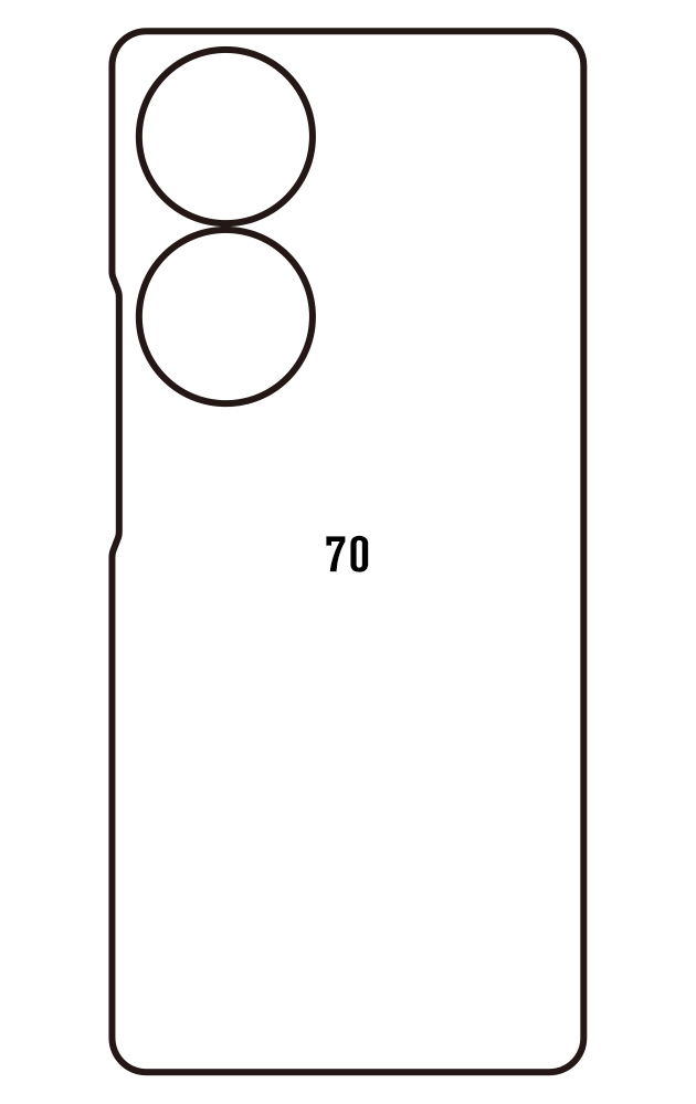 Film hydrogel Honor 70