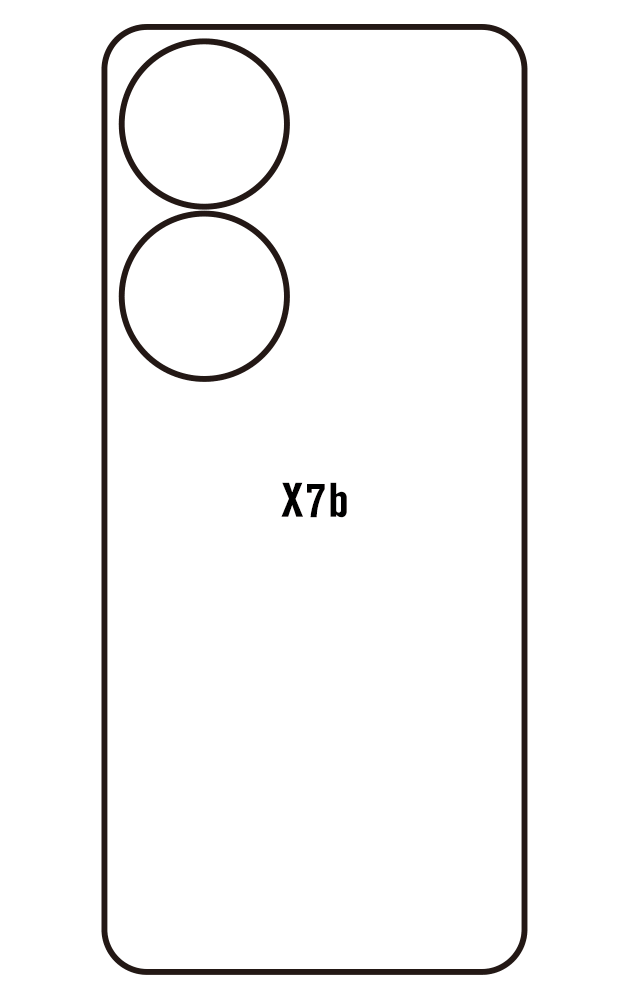 Film hydrogel Honor X7b