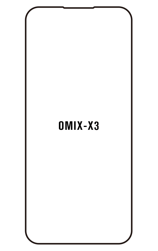Film hydrogel Omix X3