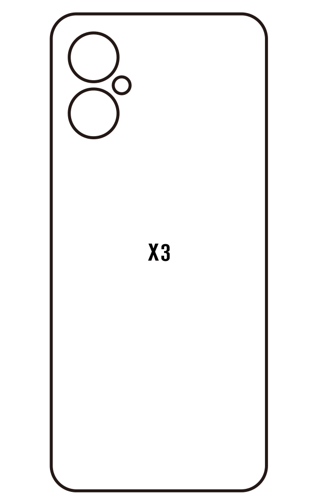 Film hydrogel Omix X3