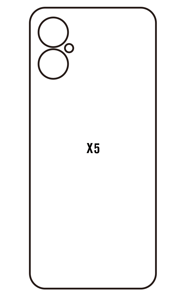 Film hydrogel Omix X5