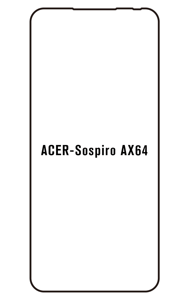Film hydrogel Acer Sospiro AX64