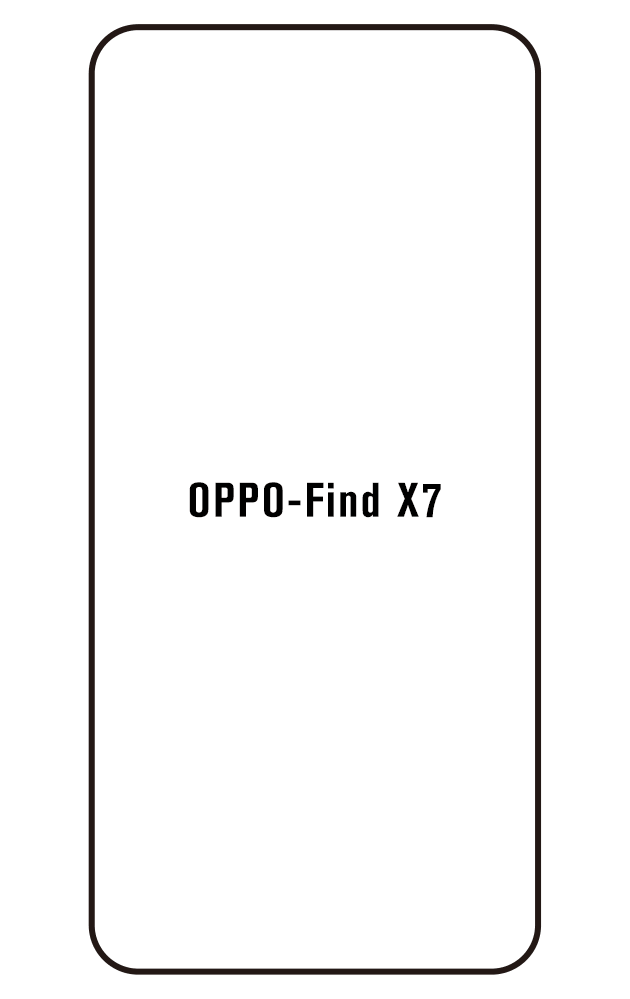 Film hydrogel Oppo Find X7