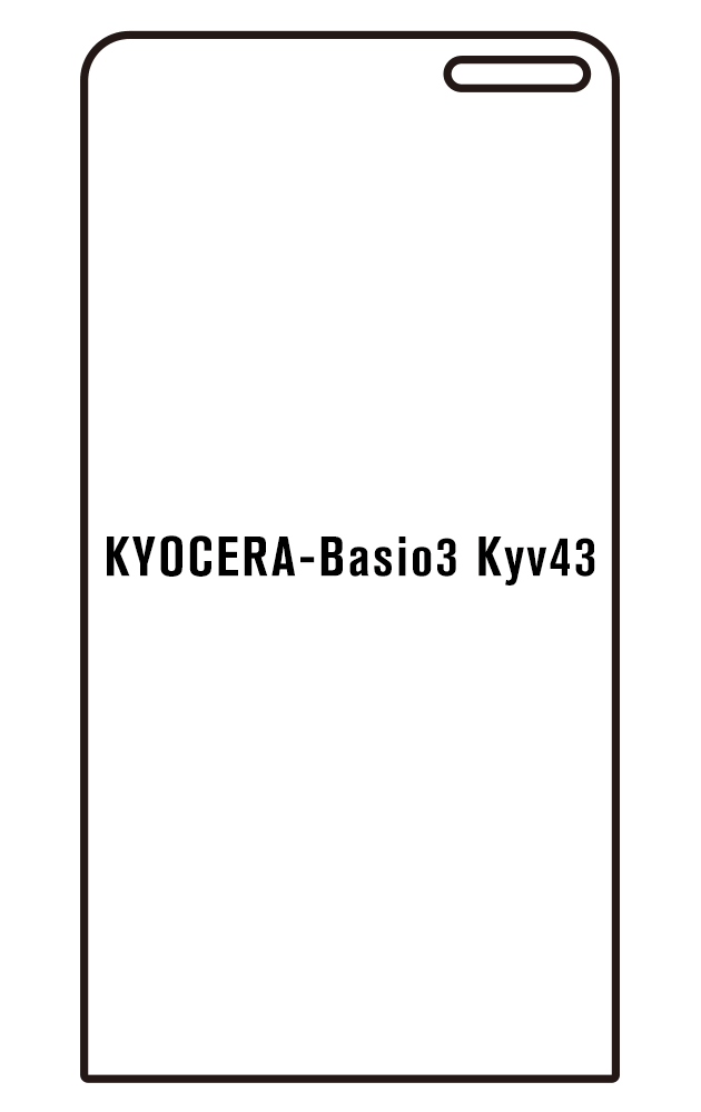 Film hydrogel Kyocera Basio3 Kyv43