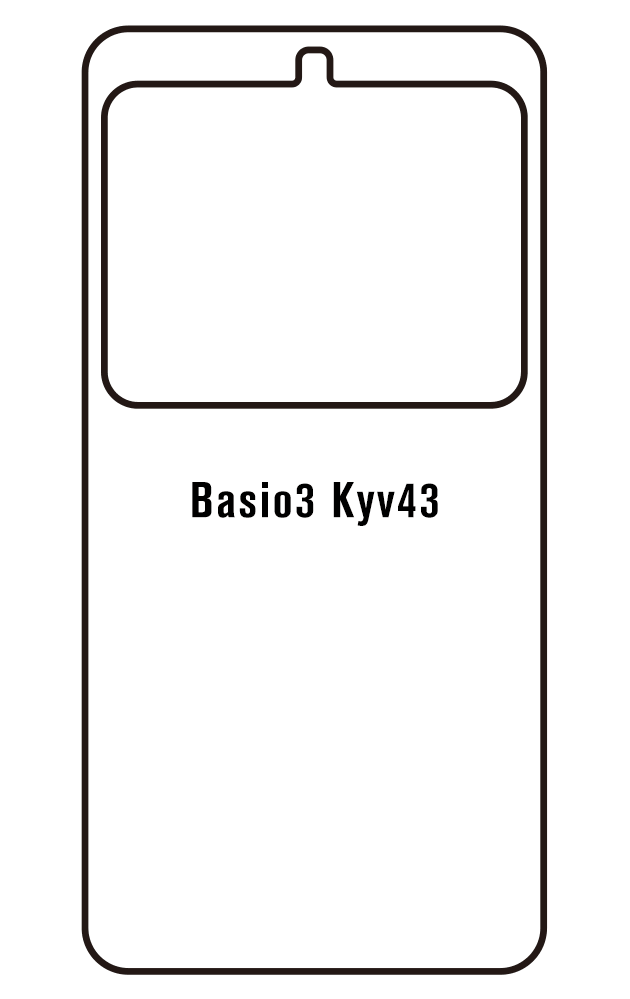 Film hydrogel Kyocera Basio3 Kyv43