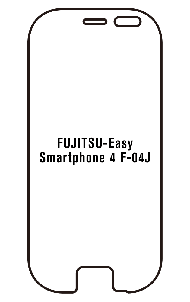 Film hydrogel FUJITSU Easy Smartphone 4 F-04J