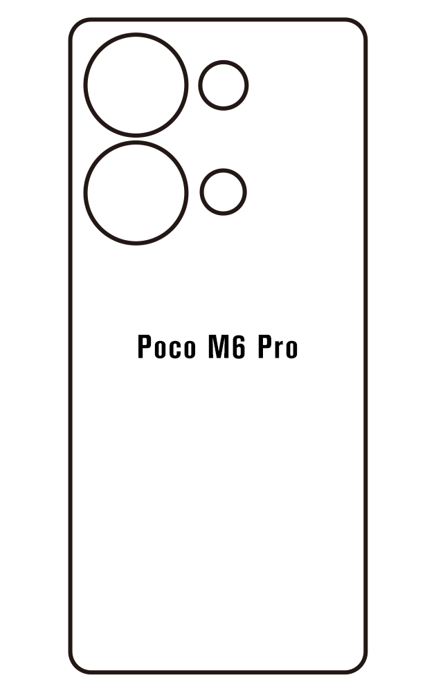 Film hydrogel Xiaomi Poco M6 Pro