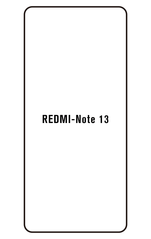 Film hydrogel Redmi Note 13(overseas