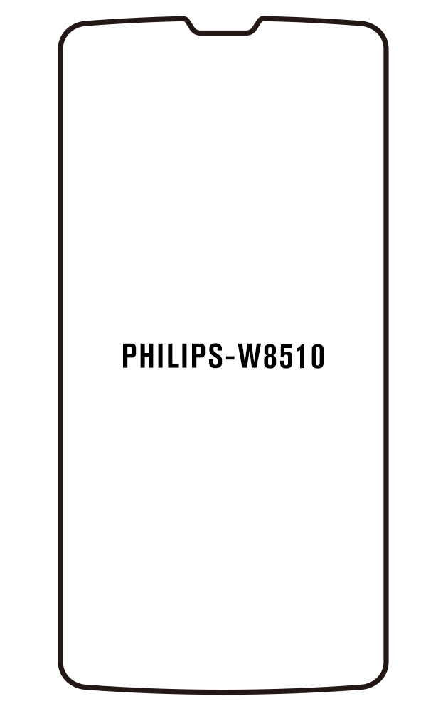 Film hydrogel Philips W8510