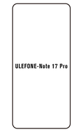 Film hydrogel Ulefone Note 17 Pro