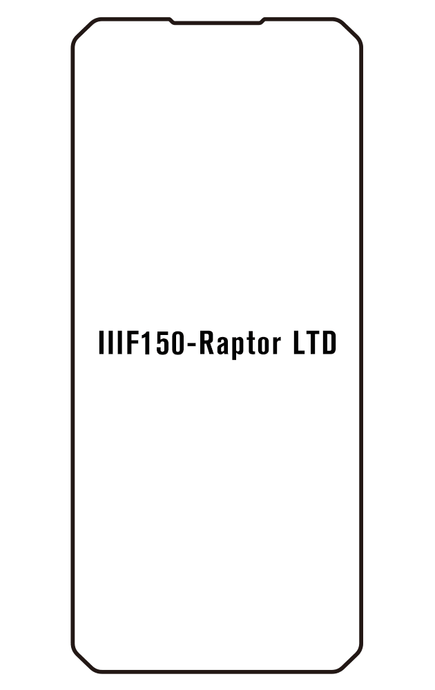 Film hydrogel IIIF150 Raptor LTD