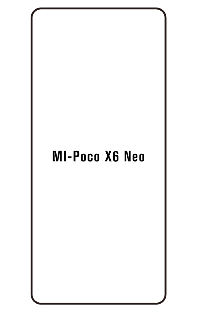 Film hydrogel Xiaomi Poco X6 Neo