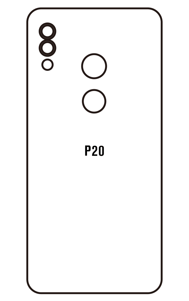 Film hydrogel LT Mobile P20