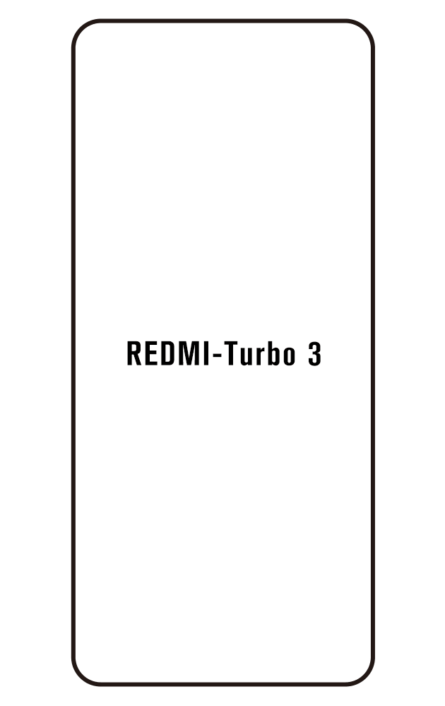 Film hydrogel Redmi Turbo 3