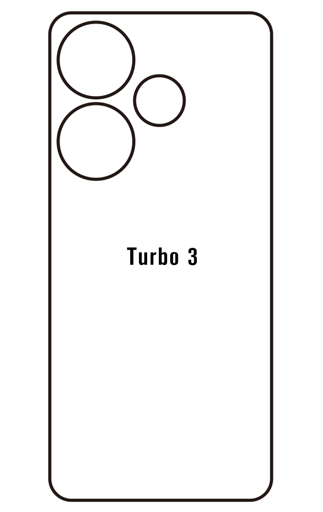 Film hydrogel Redmi Turbo 3