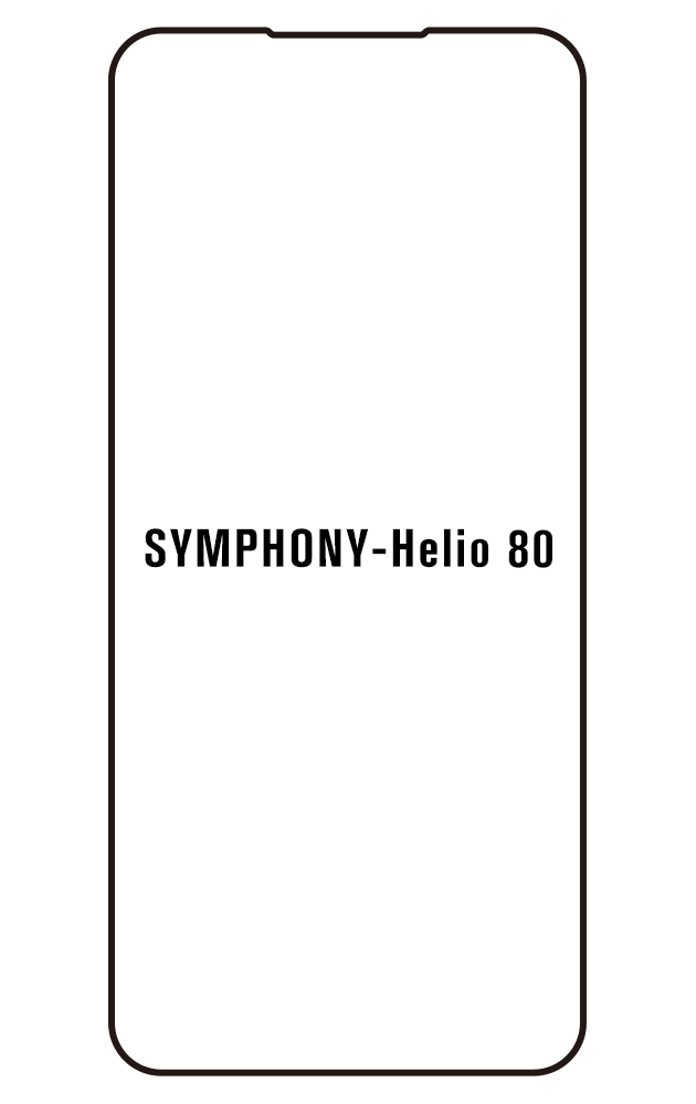 Film hydrogel Symphony Helio 80