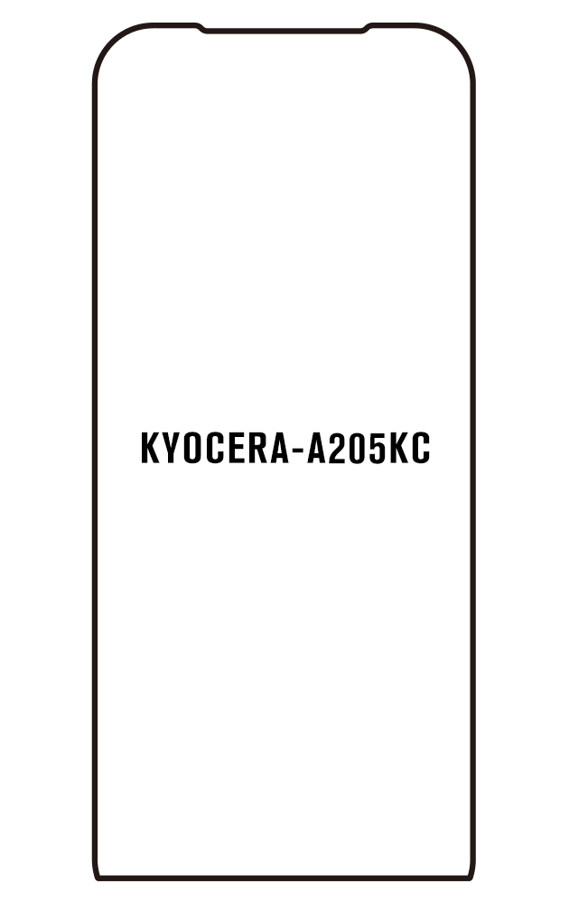 Film hydrogel Kyocera A205KC
