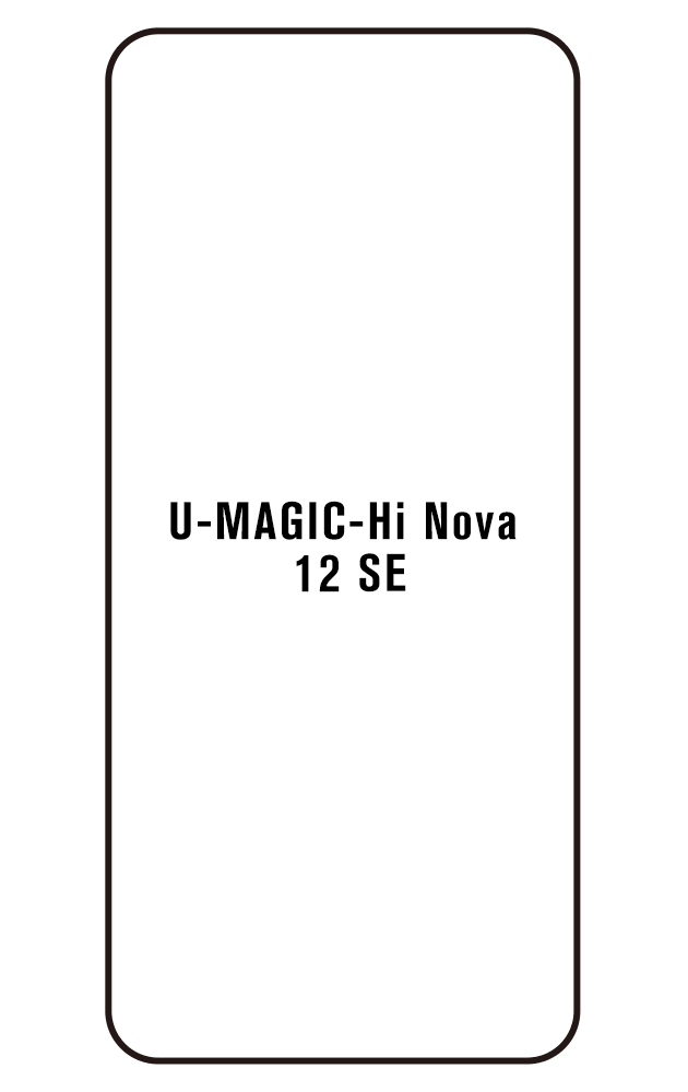 Film hydrogel U-MAGIC Hi nova 12 SE