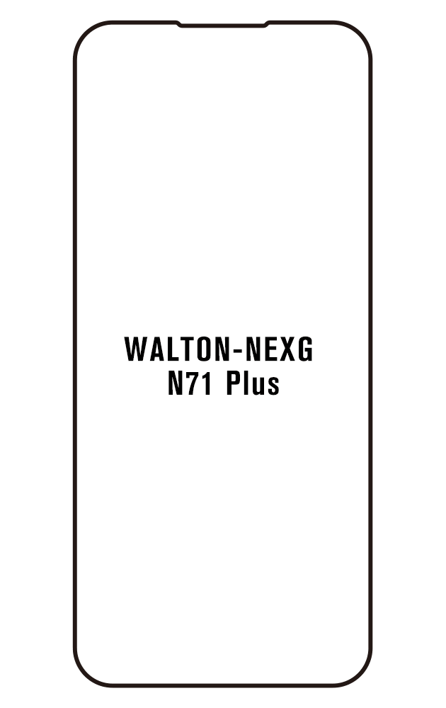 Film hydrogel WALTON NEXG N71 Plus