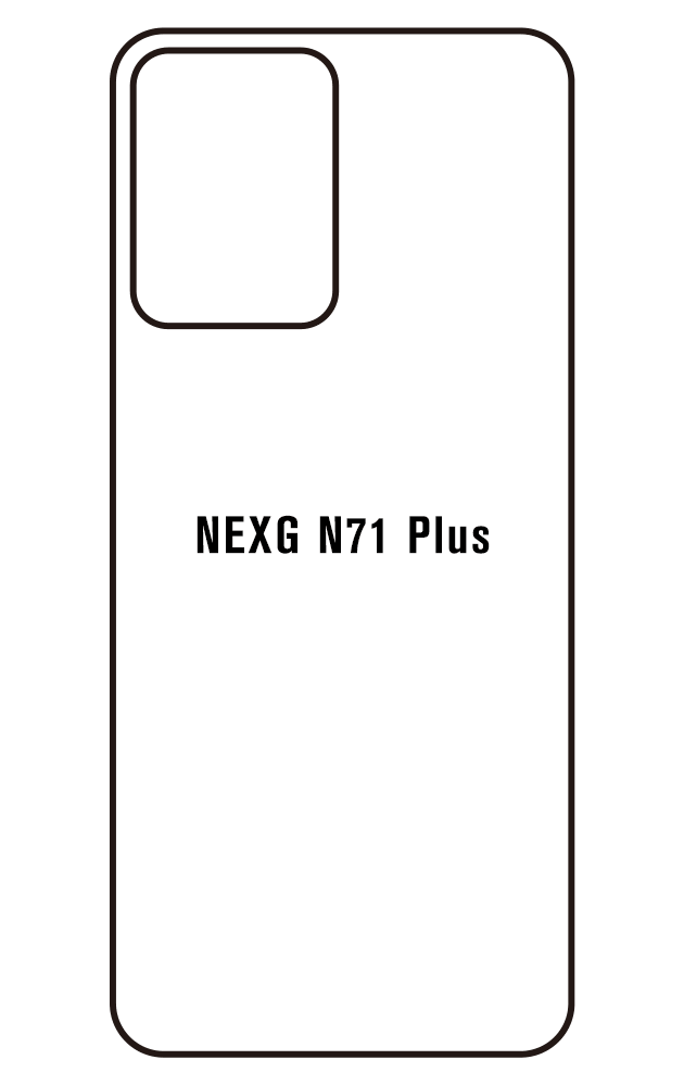 Film hydrogel WALTON NEXG N71 Plus