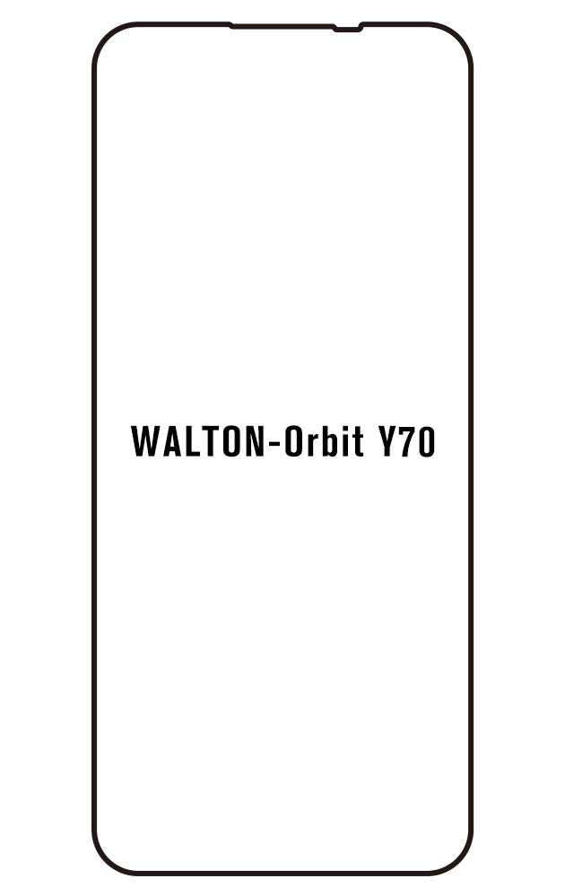 Film hydrogel WALTON Orbit Y70