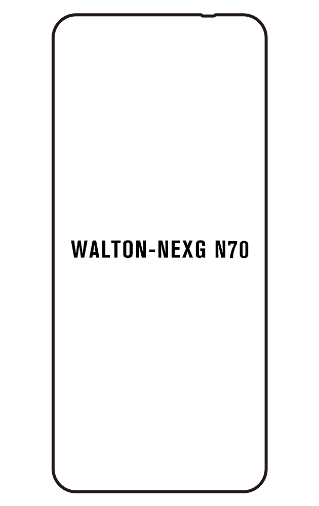 Film hydrogel WALTON NEXG N70