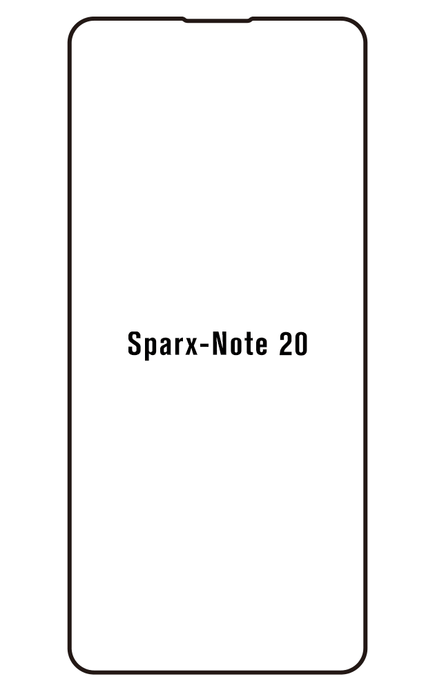 Film hydrogel Sparx Note 20