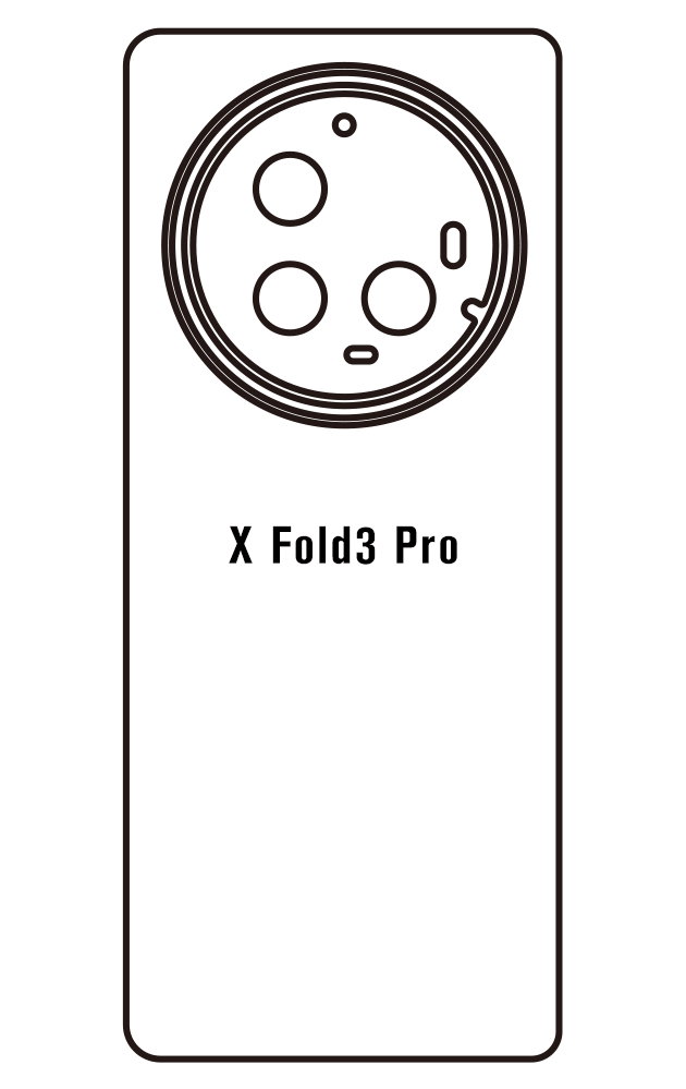 Film hydrogel Vivo X Fold3 Pro