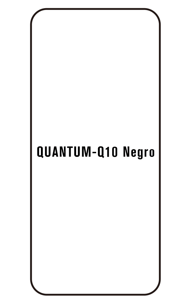 Film hydrogel Quantum Q10 Negro