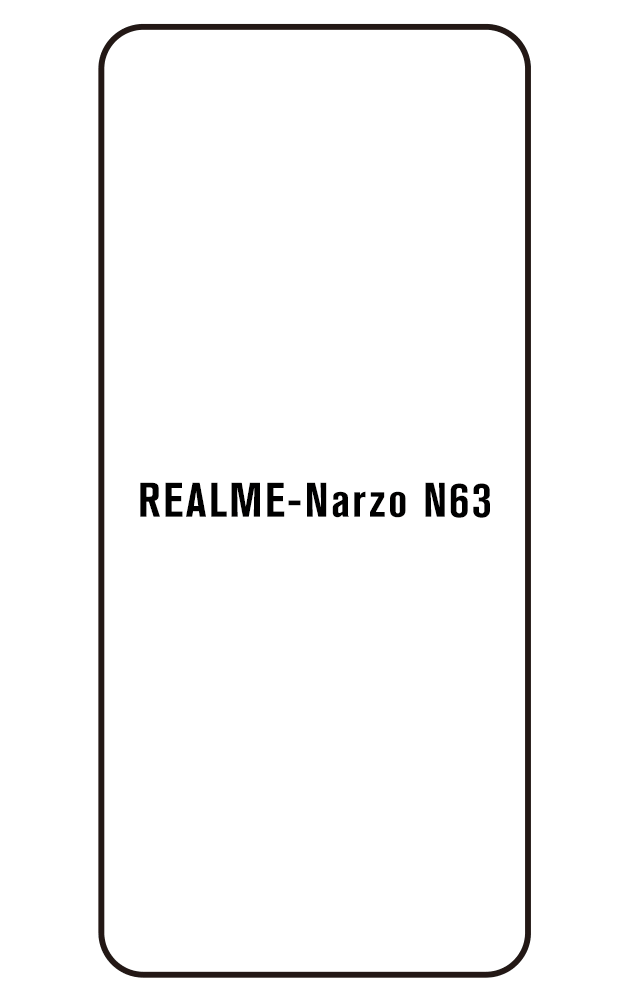 Film hydrogel Realme Narzo N63