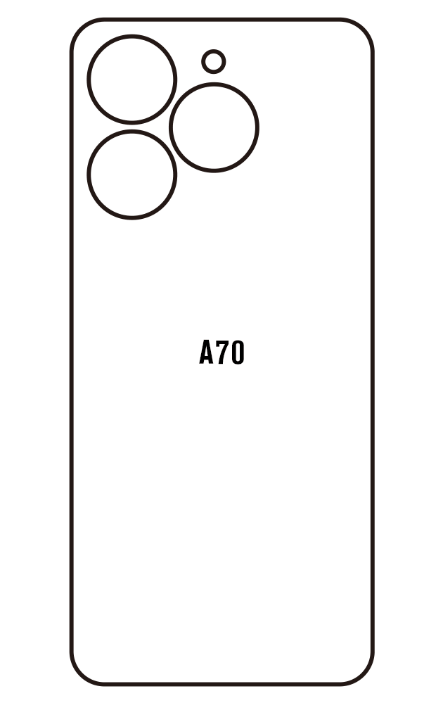 Film hydrogel Itel A70
