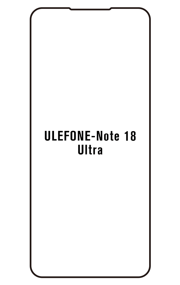 Film hydrogel Ulefone Note 18 Ultra