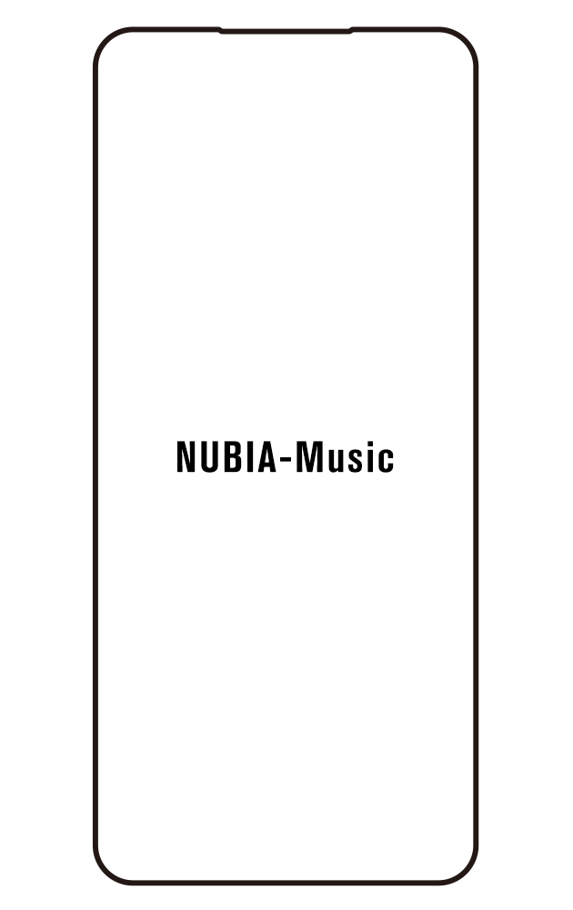 Film hydrogel Nubia Music