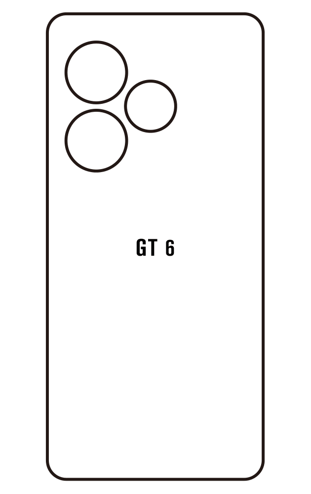 Film hydrogel Realme GT6