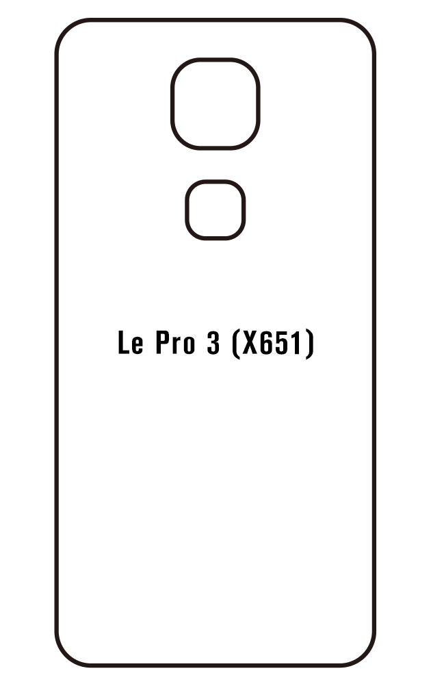 Film hydrogel LET Le Pro 3 (X651)