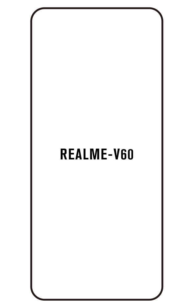 Film hydrogel Realme V60