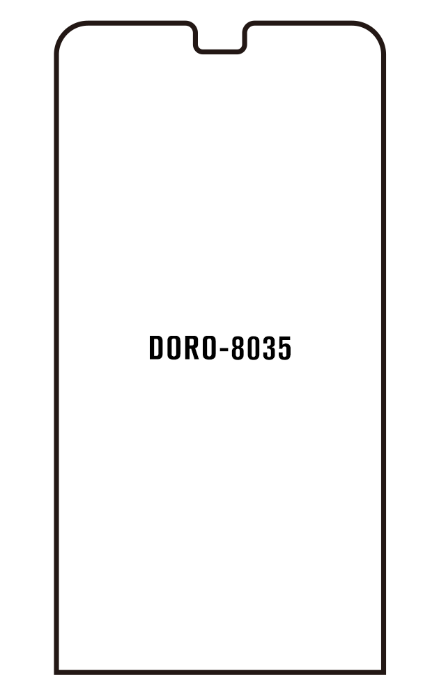 Film hydrogel DORO 8035