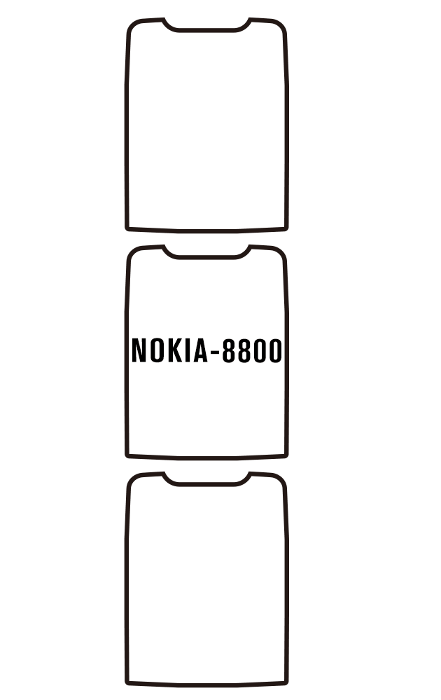 Film hydrogel Nokia 8800