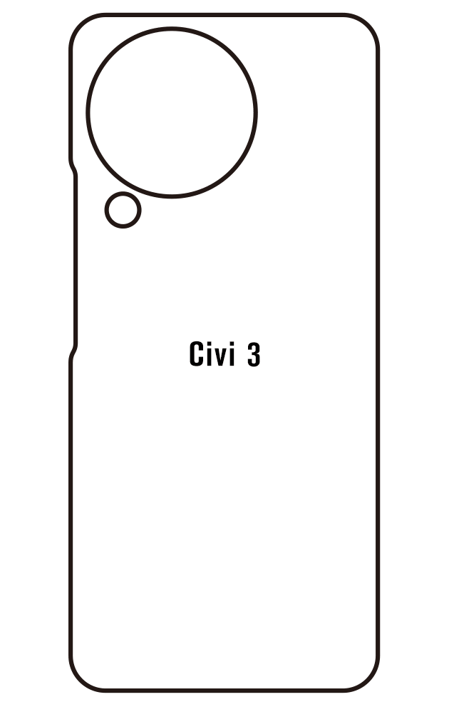 Film hydrogel Xiaomi Civi 3